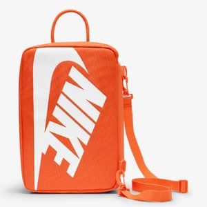 NIKE Shoe Bag Box Shoebox BA6149-810 Orange / White - New With Tags
